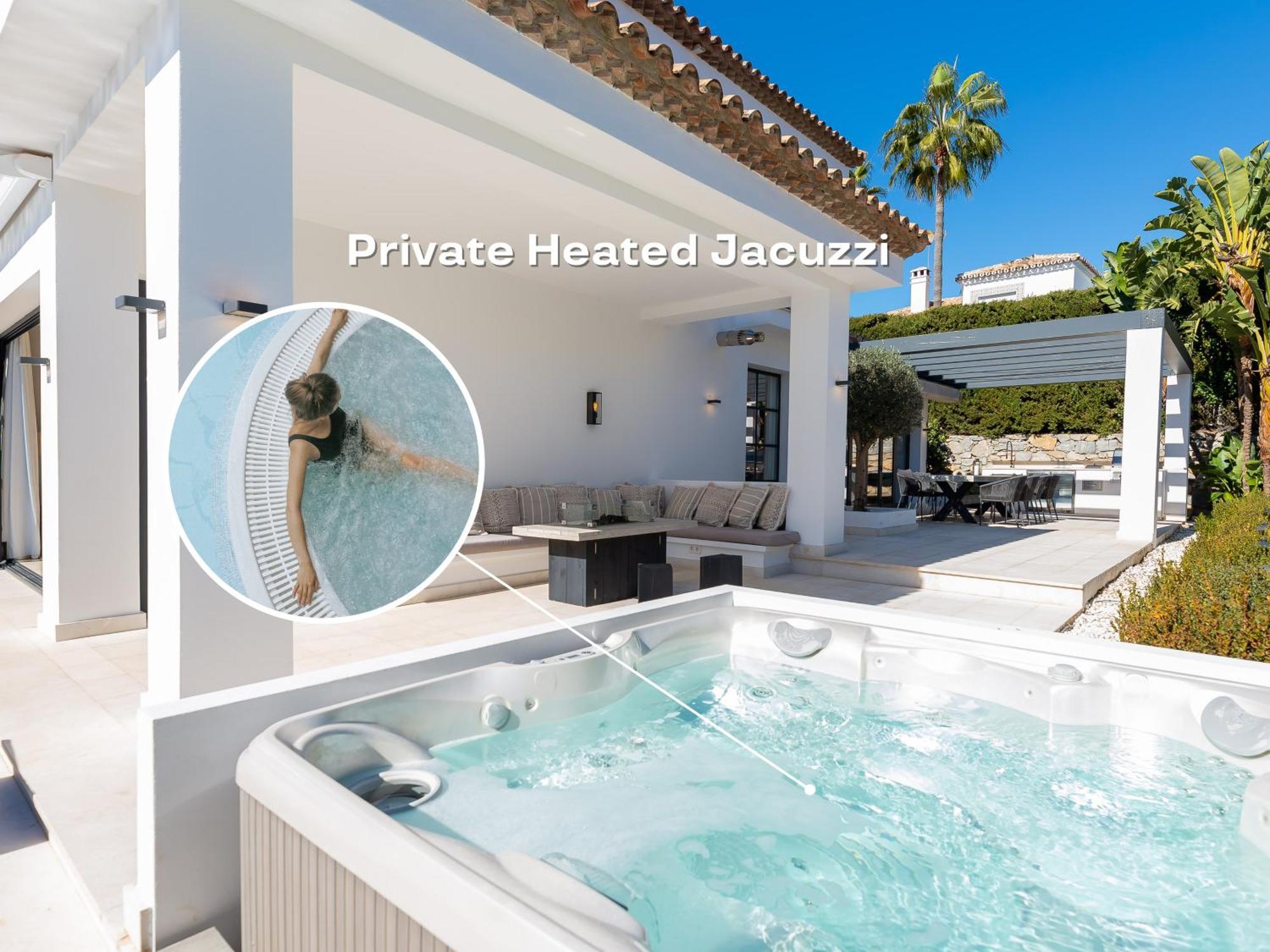 Vacation Marbella I Villa Lina, Golf Valley, Private Heated Pool, Jacuzzi, Close To The Marina מראה חיצוני תמונה